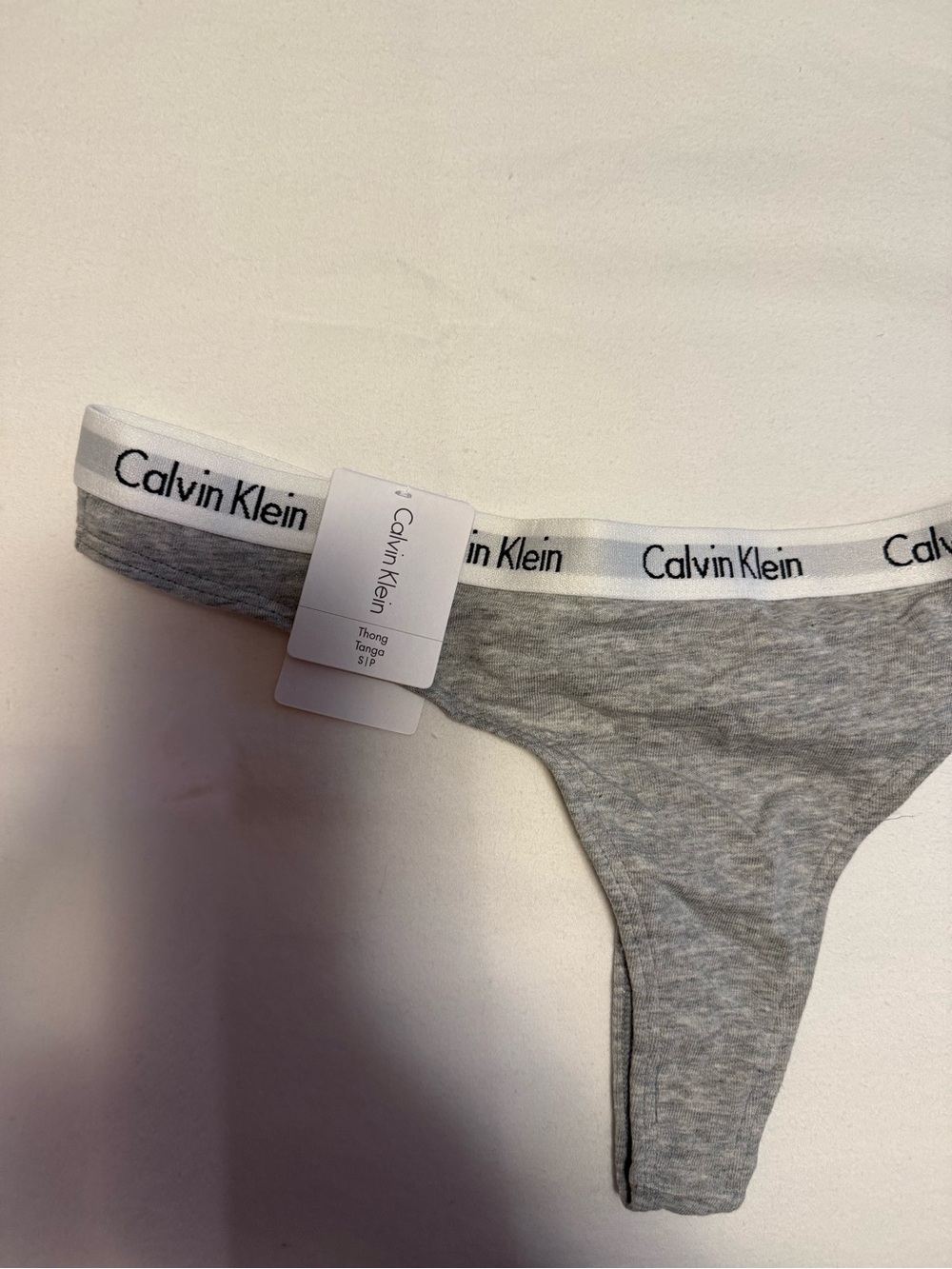 NWT Calvin Klein Thong Size S